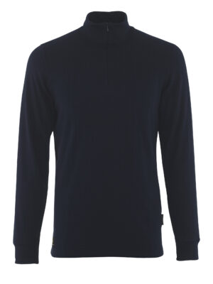 T-Shirt, langarm mit Zipper