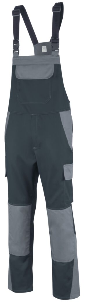 Latzhose ecoRover Safety Flex, ohne Chemikalienschutz, mit Knietaschen