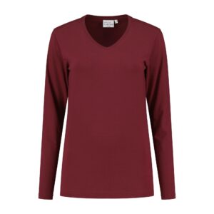 Damen T-Shirt Ledburg, Langarm