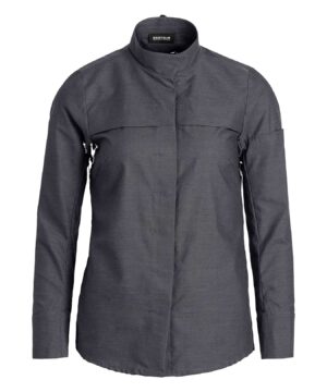 Kochbluse A-Collection, meliert