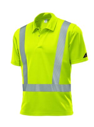 Poloshirt Hi Vis Comfort, Kurzarm