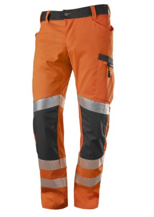 Bundhose Hi Vis Comfort Stretch, mit Knietaschen