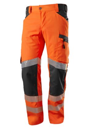 Bundhose Hi Vis Comfort Stretch mit Knietaschen