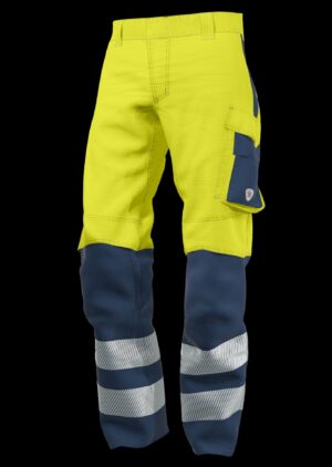 Bundhose Multi Protect Plus [Hi Vis] mit Knietaschen