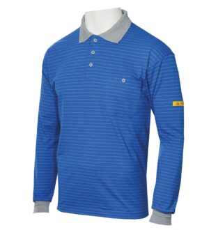EPA Herren Poloshirt CONDUCTEX Cotton Knit, Langarm